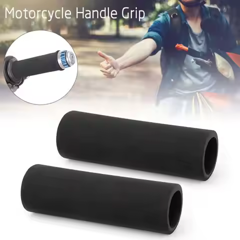 Motorcycle Handlebar Grip Sleeve Foam Anti Slip Vibration For S1000r Pulsar 200ns Motorcycles Fists 