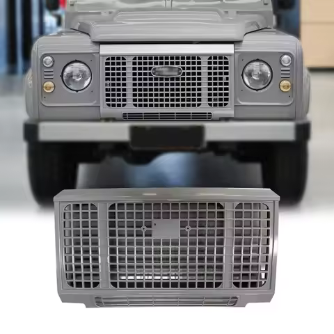 Front Middle ABS Auto Parts Car Styling Car Heritage Front Grille For Classic Land Rover Defender 90
