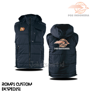 ROMPI EKSPEDISI POS INDONESIA BAHAN PARASUT SEMI WF TAHAN ANGIN PELINDUNG DADA BISA CUSTOM