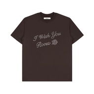 Drunk Dad Dazzling Brown T-shirt (I Wish You Roses)