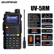 BAOFENG UV5RM Multi-Band NOAA Weather 8W Walkie Talkie