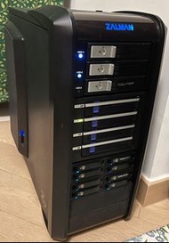 E5-2680v2 128GB DDR3-1600 ECC RAM 128GB + 512GB SSD LSI RAID + HBA SAS HDD ESXi Synology 群暉 DSM 7.1 
