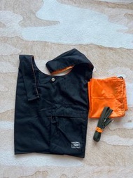 全場最平 日本 Porter Tokyo Japan 黑色 Black GMS Bagger 手提 環保袋 Logo Tote Bag 手挽 上膊 布袋 手挽 斜孭 crossbody handle 