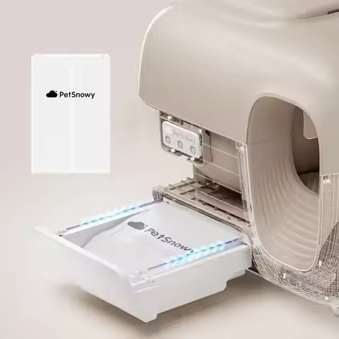 PetSnowy Cat Toilet Accessory Deodorizing Tablets Garbage Bag Pet Automatic Feeders Desiccant Pet It