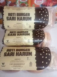 roti burger besar sari harum satu bungkus isi 5 butir/ pcs