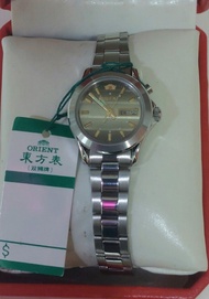 早期全新東方 (Orient) 星期日曆自動女裝手錶