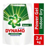 Dynamo Power Gel Laundry Liquid detergent Refill- Power Gel Indoor Dry 2.4 kg