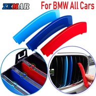BMW 1/3/4/5/6/7/X Series Front Grille Trim Sport Strips Cover Power Performance Stickers For BMW X1 