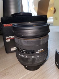 Sigma 24-70mm 2.8f Nikon mount