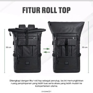 Evernext Hummer Rolltop Backpack Ori - Laptop Backpack - School and College Bag