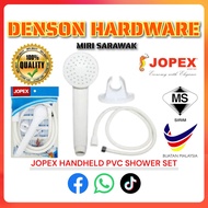 JOPEX PVC Hand Shower Set Handheld Shower Head Set JPS02W