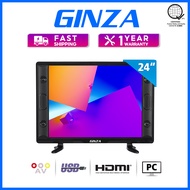 Ginza 24 inch LED TV Wide Frame TV flat screen NOT Smart TV