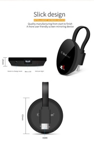 MiraScreen 5G 4K G7 Plus Wireless WiFi Mirroring Cable HDMI Adapter 1080P Display Dongle
