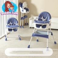 Multifunctional Folding High Chair with Wheels for Baby -- SMTUOVY****-**A SMBD9999