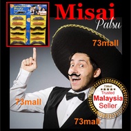 [73 Mall ] Misai Palsu Self Adhesive Fake Mustache Mixed Colors Unisex Dewasa &amp; Kanak2 Ready Stock