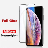 iPhone 11 Pro max / iphone xs max / iphone x xr / iPhone 12 Pro max / iphone 7plus 8plus 7 8 / iphone 6 6s 6plus 6splus / iphone12 iphone12mini iphone12pro 2.5D 9H Tempered Glass Full Cover Screen Protector Tempered Glass Film Screen Protector