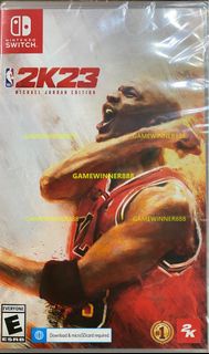 《今日快閃價》全新 Switch NS遊戲 NBA2K23 美國職業籃球23 米高佐敦版 NBA 2K23 [Michael Jordan Edition] 美版中英日文版
