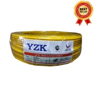【Yzk 2.5MM】Pure Copper Buatan Mlysia Pvc Cable/Wayar Suis Aircond Plug Socket Wiring Paip Heater Gat