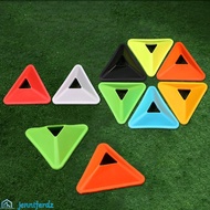 JENNIFERDZ 5PCS Football Triangle Logo Plate, Marker Triangle Soccer Ball Training Disc, Speed Train