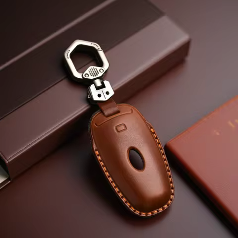 Hyundai Key Case Tucson Genuine Leather Protector For Hyundai Tucson Staria Sonata Hybrid Nexo Nx4 G