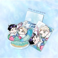 Acrylic Standee + summer card ver Borderline, hongsil, genuine Flashlight manhwa bl photocard album