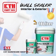 KTH Paint Wall Sealer 1000 Exterior and Interior 18Liter / Cat alas cement