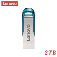 Lenovo แฟลชไดร์ฟ USB 2TB 1TB 3.0กันน้ำ USB ความเร็วสูง USB เพนไดรฟ์โลหะหน่วยความจำ U แบบพกพาสำหรับพี