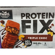 [Big 45g Bars x 5] 4 NEW LOOK TRIPLE CHOC Tasti Protein Bar / Nut Bar / Refuel Bar / Breakfast Bar /