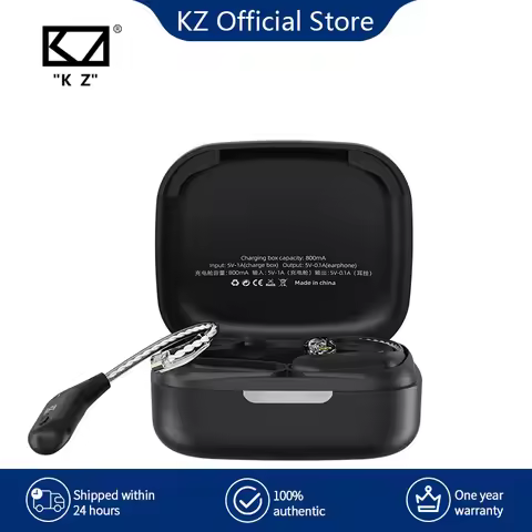 KZ AZ09 Wireless Upgrade Cable Bluetooth-compatible 5.2 HIFI Wireless Ear Hook C PIN Connector With 