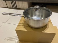***降價*** 全新-【Dashiang 大相】304不鏽鋼美味雙鍋組20cm-單把湯鍋