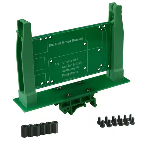 DIN Rail Mount Bracket for Raspberry Pi 2 3 B B+ Zero UNO MEGA