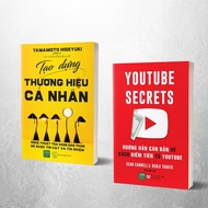 Combo Sách - Tạo dựng thương hiệu cá nhân + Hướng dẫn kiếm tiền từ Youtube