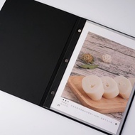 Transparent Cover Menu book Menu holder Menu stand Menu board with 10/20 pages Recipe cover menu boo