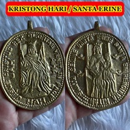 KRISTONG HARI / SANTA ERINE MEDALYON