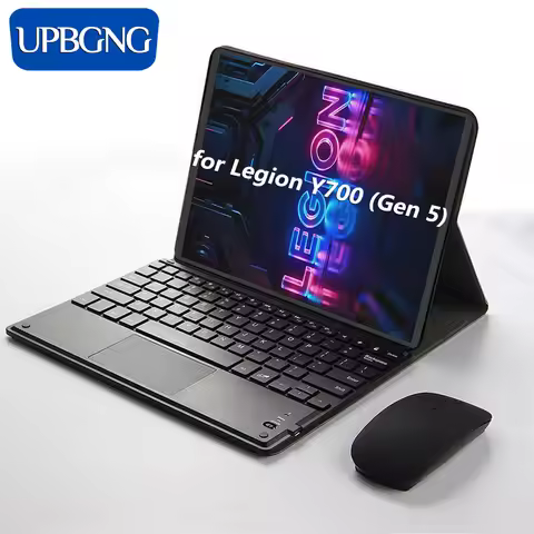Touch Keyboard Case for Lenovo Legion Y700 Gen 5 8.8 Inch Wireless Bluetooth Keyboard Mouse Cover fo