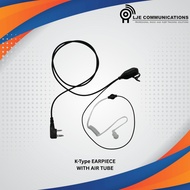 K-Type Earpiece for NX-320 / NX340 / NX322 / TK2000 / TK3000 / TK2207 / TK3207 / TK3207G / T-800D / 