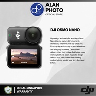 DJI Osmo Nano | 4K/60fps Vlogging Camera with a 1/1.3″ Sensor | 143° Wide FOV Video | 200-Min Record