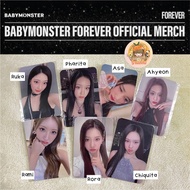 PHOTOCARD BABYMONSTER FOREVER OFFICIAL MERCH Benefit 30K WON