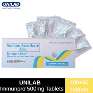 UNILAB ImmunPro 1 Box of 100 Tablets + Free 32 Tablets