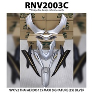Yamaha NVX V2 NVX155 AEROX AEROX-155 Thailand Maxi Signature (25) Cover Set Rapido New
