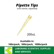 100uL Pipette Tips (Yellow), Loose Tips 100pcs/pack