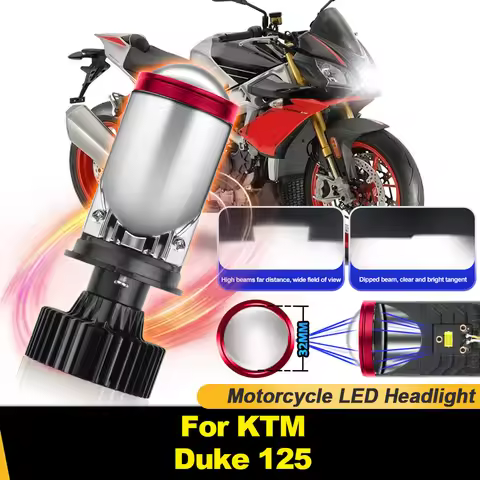 100W Super Bright Motorcycle LED Headlight 30000LM Projector Lens LED Moto Headlamp Bulb 12V 6000K W