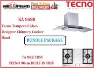 TECNO HOOD AND HOB FOR BUNDLE PACKAGE ( KA 9688 &amp; TA 982TRSV ) / FREE EXPRESS DELIVERY