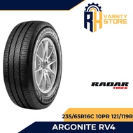 YEAR 2025 RADAR 235/65R16C 10PR 121/119R ARGONITE RV4