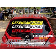 Sticker cutting center dekengan sticker material glow sticker cool embossed sticker car sticker