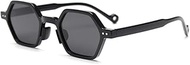 Retro Hexagonal Polarized Sunglasses Celebrity Influencer Sunglasses for Street Snap Selfie Ins Tren