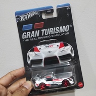 Hot Wheels - Toyota Supra GR - with Modified Rubber Wheels - Red Candy