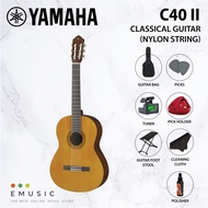 Yamaha C40II Nylon String Classical Guitar Value Package (C40 II)