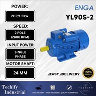 ENGA YL Motor 2HP(1.5KW) Single Phase Motor YL B3 Foot Mounting Motor Electric Motor Industry Motor