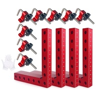 90 Degree Clamp Corner Clamp - Right Angle For Woodworking 4Pack 5.5Inch Aluminum Alloy Corner Clamp